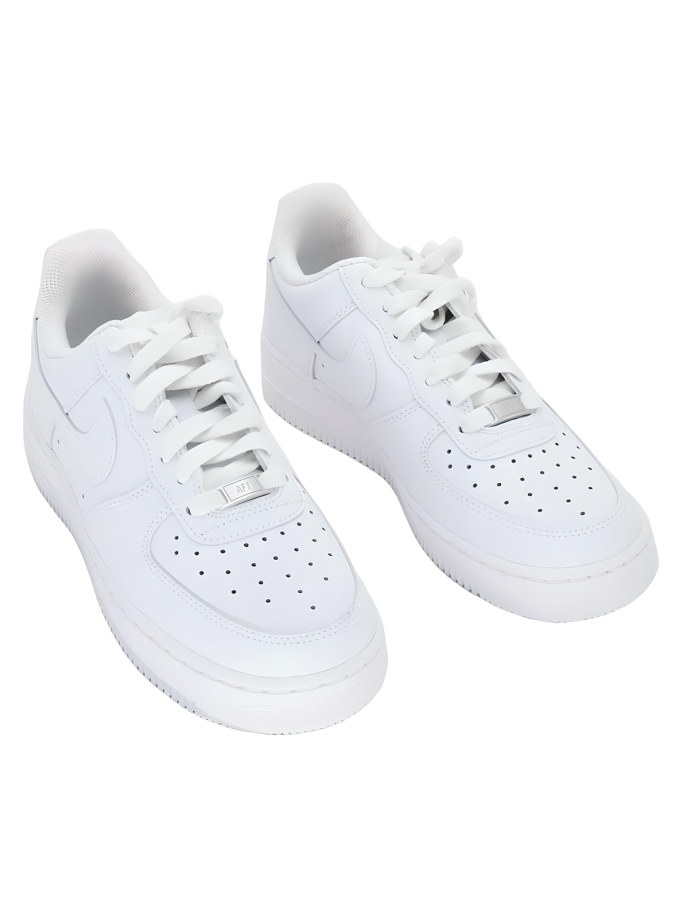 Nike Air Force 1 '07 White Low Top Leather Sneakers Size 8M